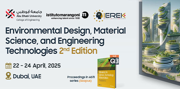 Environmental Design, Material Science, and Engineering Technologies (EDMSET) - 2nd Edition